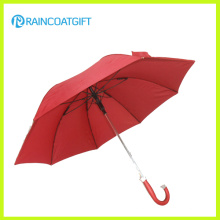 Outdoor Red Advertising Straight Umbrella